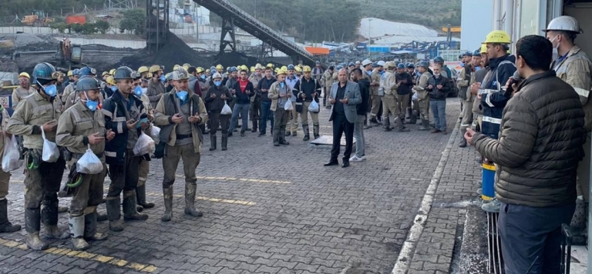 Amasra'daki maden kazasında hayatını kaybedenler, Soma'da anıldı