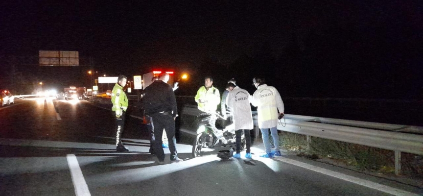 Avcılar'da bariyere çarpan motosiklet sürücüsü hayatını kaybetti