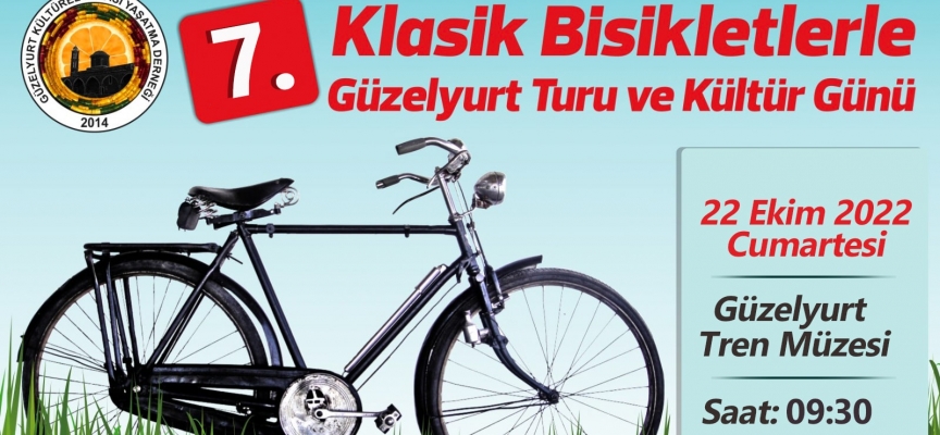 Klasik Bisikletlerle Güzelyurt Turu ve Kültür Günü etkinliğinin yedincisi yarın gerçekleştiriliyor