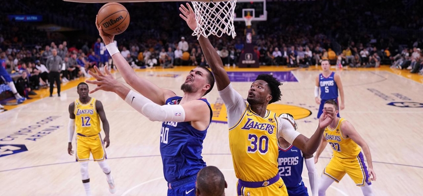 Los Angeles derbisinde zafer Clippers'ın