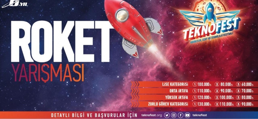 TEKNOFEST 2023 Roket Yarışması için başvurular başladı