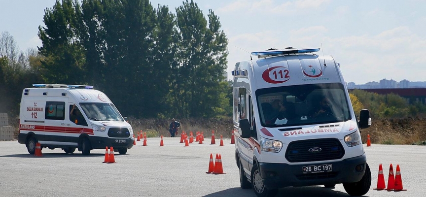 Eskişehir'de ambulansın vakaya ulaşma süresi 5 dakikanın altına düştü