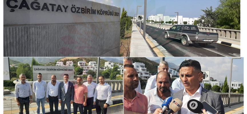 Girne-Alsancak Alternatif Üst Yol Projesi’nde ikinci etap çalışmaları başladı