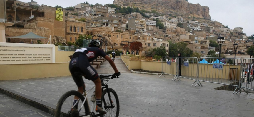 Mardin'de "Eski Mardin Sokakları Ulusal Dağ Bisikleti Kupası" düzenlendi