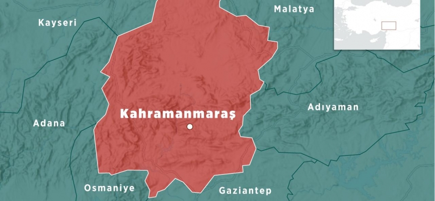 Kahramanmaraş'ta 4,5 büyüklüğünde deprem