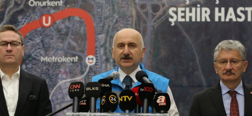 Bakan Karaismailoğlu: Başakşehir-Kayaşehir metro hattında son aşama