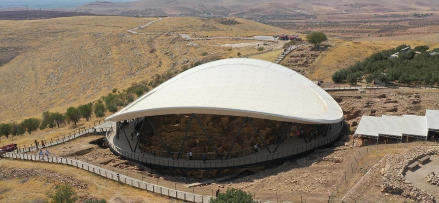 Göbeklitepe'de öğütme taşları bulundu