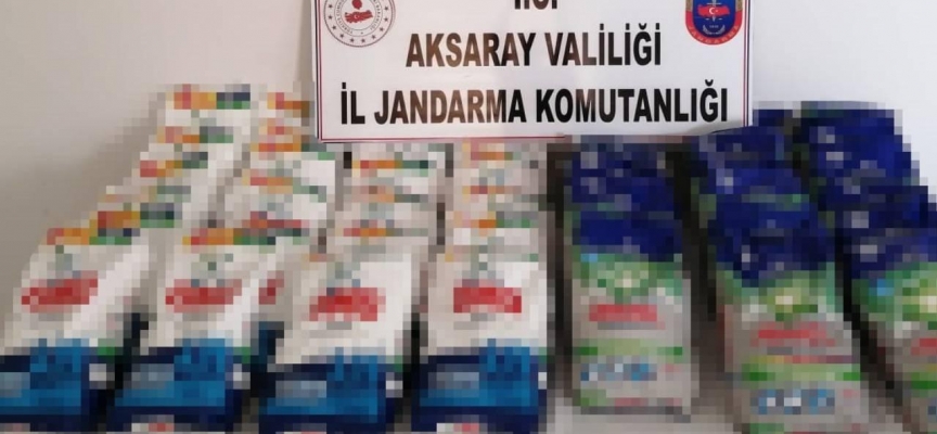 Aksaray'da sahte deterjan operasyonu