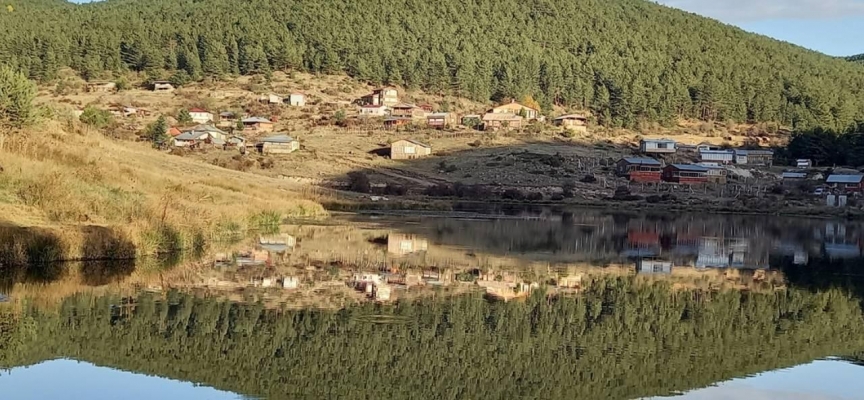 Ankara'nın tarihi ve turistik ilçesi Beypazarı'nda sonbahar