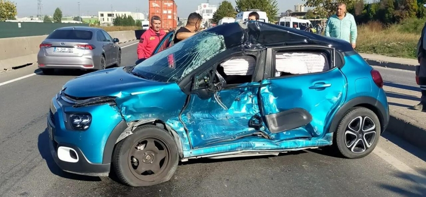 Yalova'da zincirleme trafik kazasında 8 kişi yaralandı