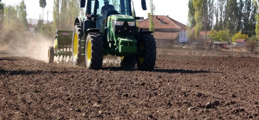 Yozgat’ta buğday ve arpa ekimi başladı