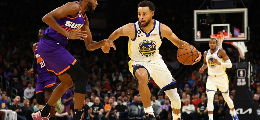 NBA'de Suns şampiyon Warriors'ı farklı yendi