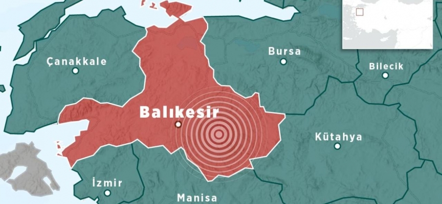 Balıkesir'de 4,2 büyüklüğünde deprem