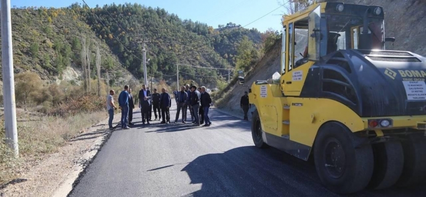 Tarihi Eğrigöz Kalesi'ne giden yolda sona gelindi