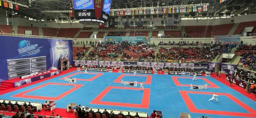 Ümit, Genç, 21 Yaş Altı Dünya Karate Şampiyonası Konya'da başladı