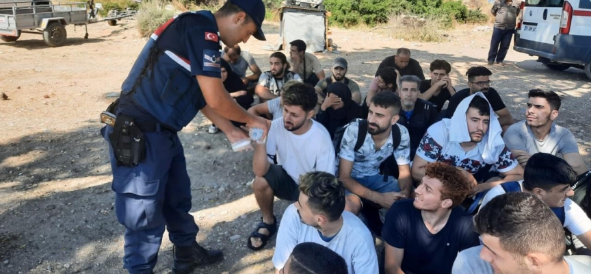 Kırklareli'nde bir haftada 594 düzensiz göçmen yakalandı