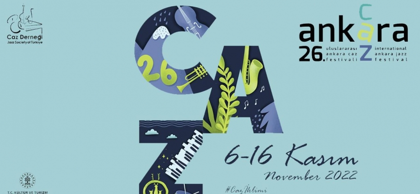 Uluslararası Ankara Caz Festivali 6 Kasım'da başlıyor