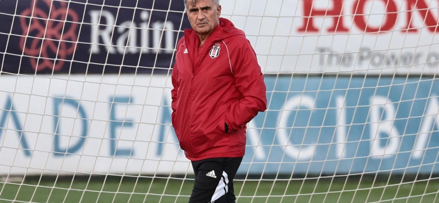 Beşiktaş'ta Şenol Güneş sahaya indi