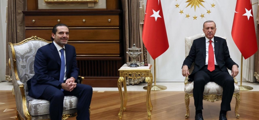 Cumhurbaşkanı Erdoğan, Lübnan eski Başbakanı Hariri'yi kabul etti