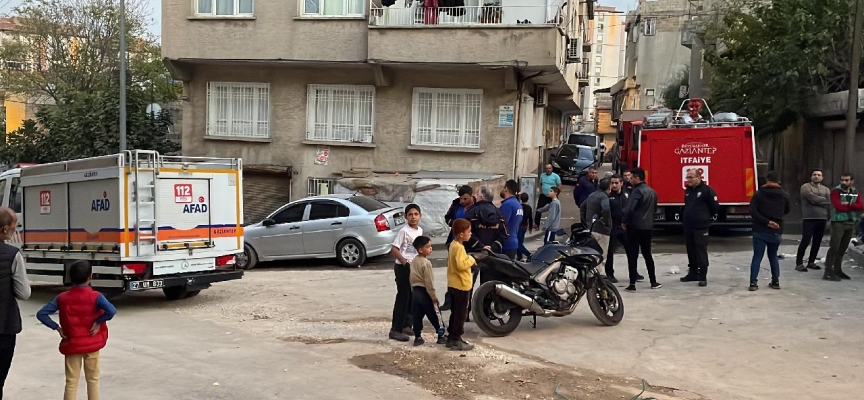 Gaziantep'te evde patlama: 2 yaralı