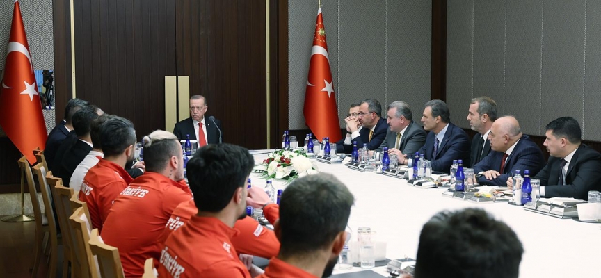 Cumhurbaşkanı Erdoğan: Türk futbolunun daha da ileriye gitmesi için her türlü adımı atıyoruz