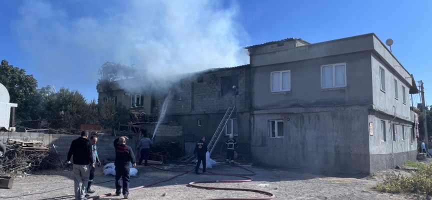 Kahramanmaraş'ta evde çıkan yangın söndürüldü