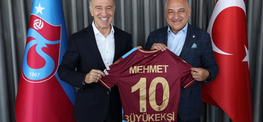 TFF Başkanı Mehmet Büyükekşi'den Trabzonspor'a ziyaret