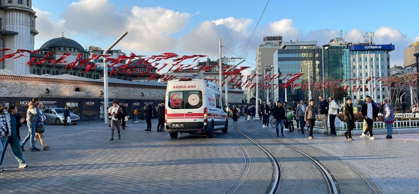 İstiklal Caddesi'ndeki patlamaya ilişkin soruşturma başlatıldı