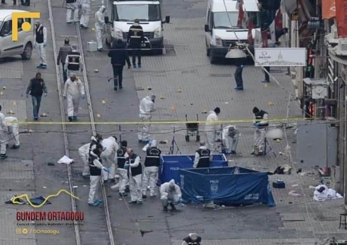 İstiklal Caddesi’nde patlama: 4 ölü, 38 yaralı