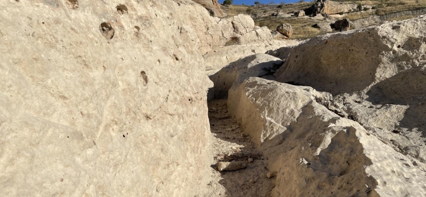 Hasankeyf'te Artuklu dönemine ait su şebekesi tespit edildi