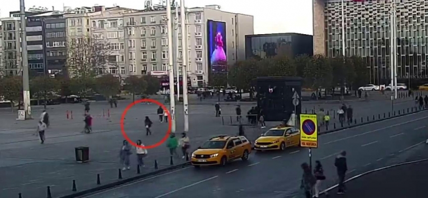 İstiklal Caddesi'ndeki bombacı teröristin yeni görüntüleri ortaya çıktı