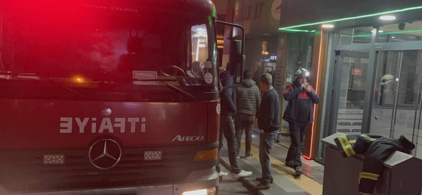 Yalova'da iş yerinde çıkan yangın söndürüldü