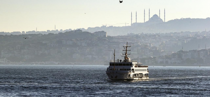 İstanbul'da deniz ulaşımına lodos engeli