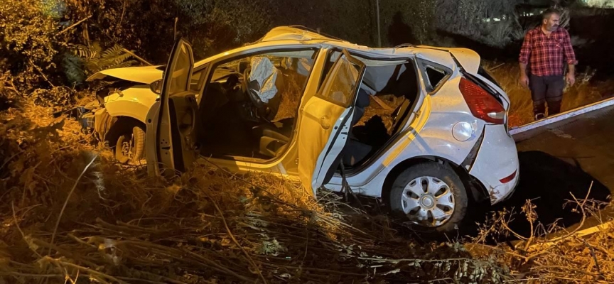 İzmir'de ehliyetsiz sürücü kaza yaptı: 1 ölü, 2 yaralı