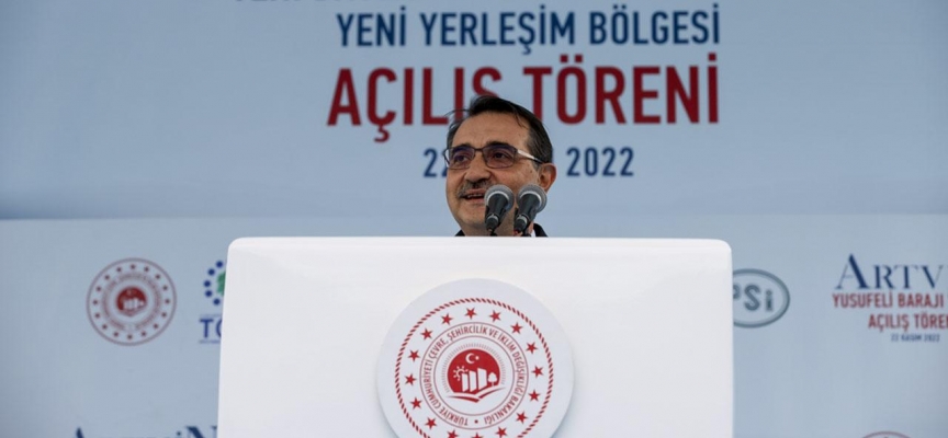 Bakan Dönmez: Yusufeli Barajı ekonomimize yaklaşık 5 milyar liralık katkı sağlayacak