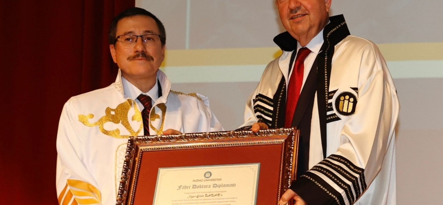 İnönü Üniversitesi’nden Cumhurbaşkanı Tatar’a fahri doktora