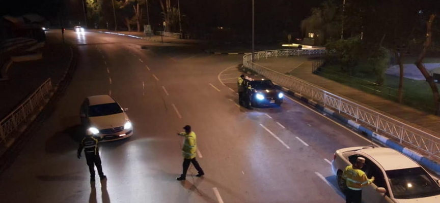 Polis trafikte yine göz açtırmadı