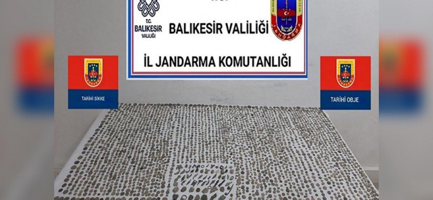 Balıkesir'de 4 bine yakın tarihi eser ele geçirildi