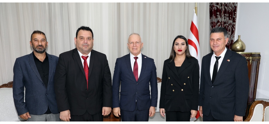 Töre, Barnet Ligi Başkanı  Kıbrıslı Türk Serdar Sarı’yı kabul etti