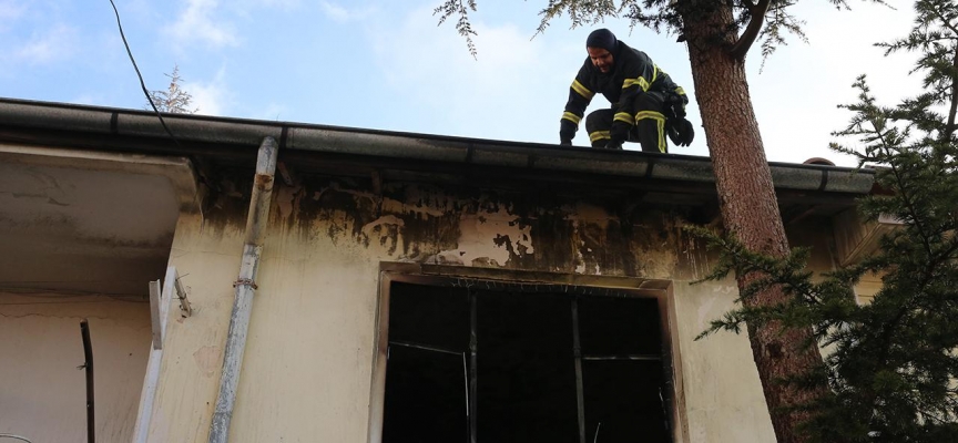 Tokat'ta ev yangını