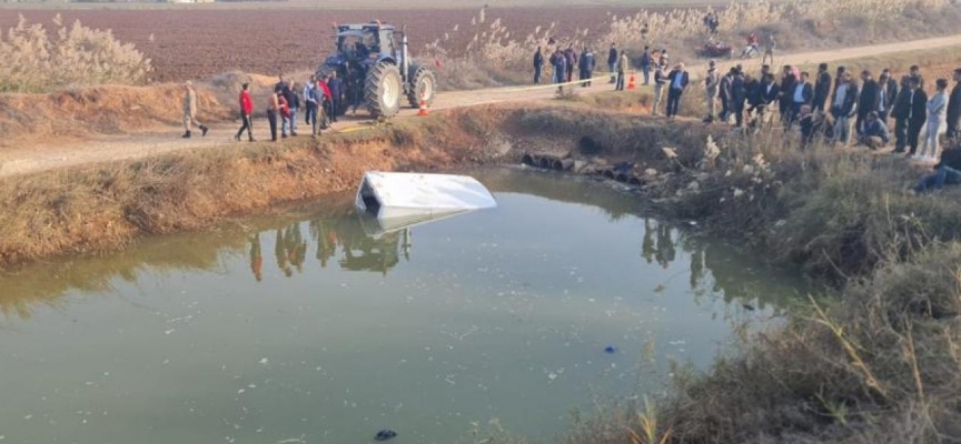 Şanlıurfa'da minibüs sulama kanalına düştü: 6 ölü