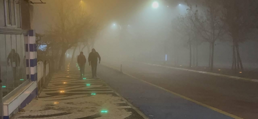 Isparta'da yoğun sis etkili oldu