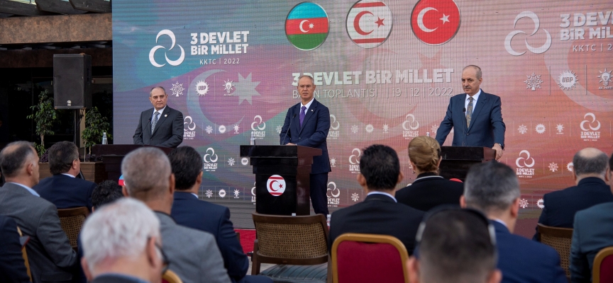 “3 Devlet Bir Millet Basın Toplantısı” düzenlendi