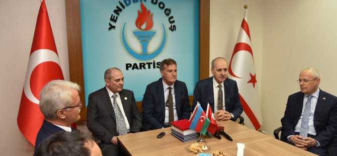 Arıklı, AK Parti Genel Başkanvekili Kurtulmuş ve Budaqov'u kabul etti