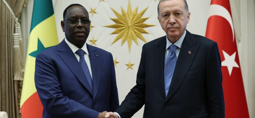 Cumhurbaşkanı Erdoğan ve Senegal Cumhurbaşkanı Sall görüştü