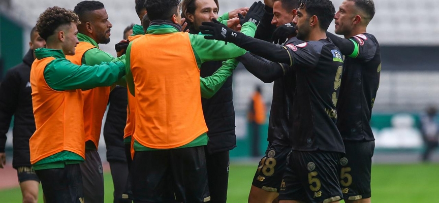 Konyaspor uzatmalarda son 16 turunda