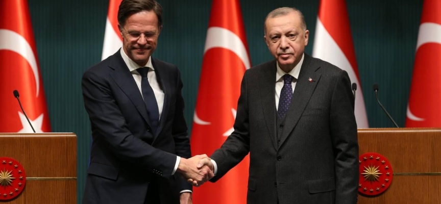 Cumhurbaşkanı Erdoğan Hollanda Başbakanı Rutte ile görüştü