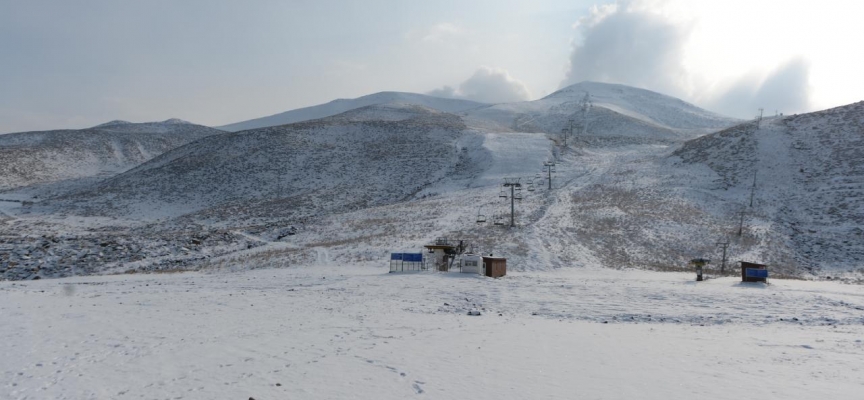 Bingöl'ün Hesarek Kayak Merkezi yeni sezona hazır