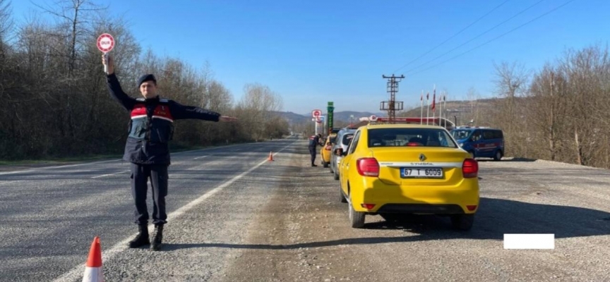 Zonguldak İl Jandarma Komutanlığından huzur ve güven uygulaması