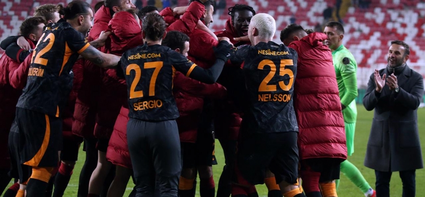 Galatasaray'da liderlik sevinci